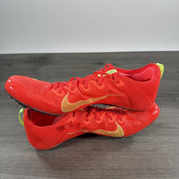 Nike Zoom Superfly Elite 2 FK Shoes Mens Size 14 Red Track Spikes FZ9662-600 main image 4